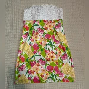 Lily Pulitzer Strapless Dress